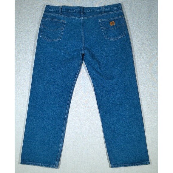 Carhart Jeans 44X32 100% Cotton - Picture 2 of 13